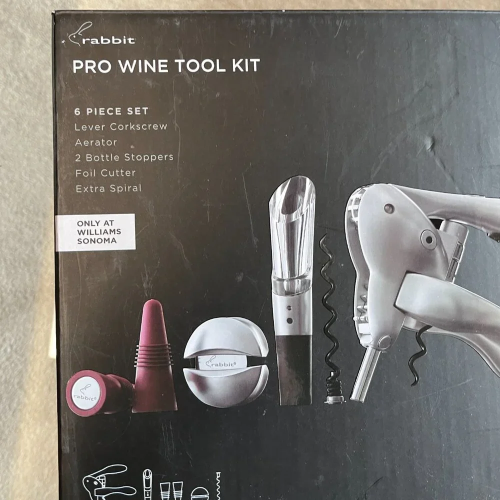 Wine Tool Kit - NIB from William Sonoma‎ (6 pieces)